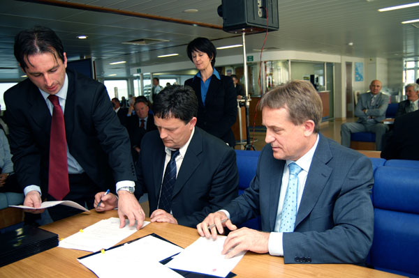 2008.05.06 – Zadar - Potpisivanje ugovora o sufinanciranju županijskih luka